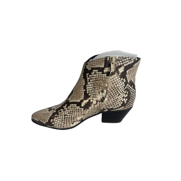 INC IDRA Snake Print Ankle Boots Womens 7.5 New Other - Picture 6 of 11